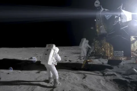 Путешествие на Луну 3D — кадр 12
